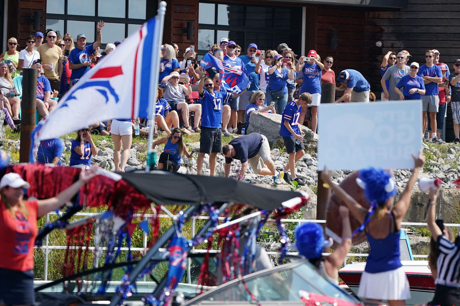 Bills Mafia Boat Parade